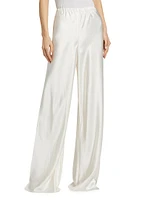 Harmony Satin Wide-Leg Pants