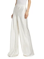 Harmony Satin Wide-Leg Pants