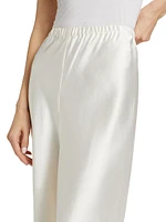 Harmony Satin Wide-Leg Pants