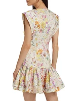 Harmony Flounce Minidress