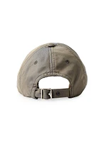 Check-Lined Baseball Cap