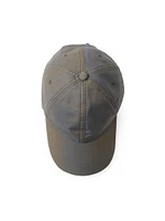 Check-Lined Baseball Cap