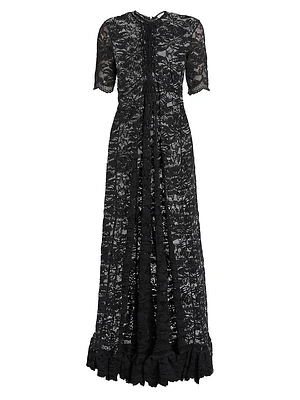 24E Show Stretch Lace Maxi Dress