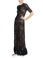 24E Show Stretch Lace Maxi Dress