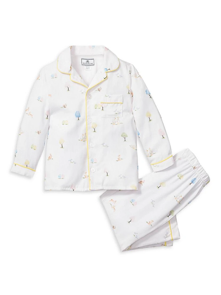 Baby's, Little Kid's & Easter Gardens Pajama Set