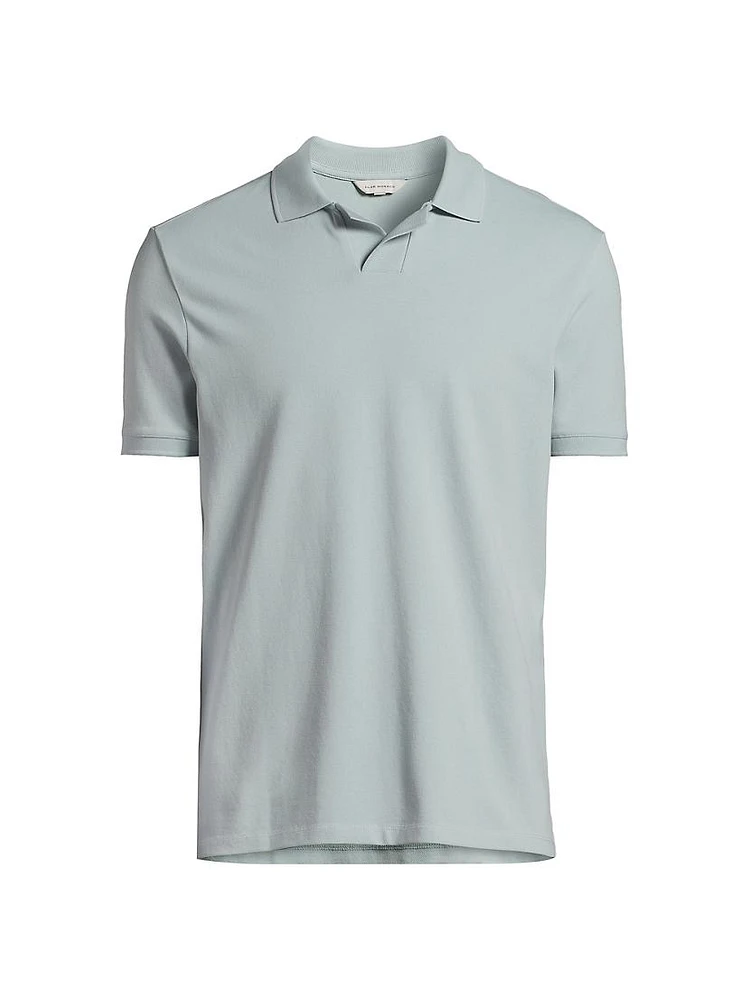 Stretch-Cotton Polo Shirt