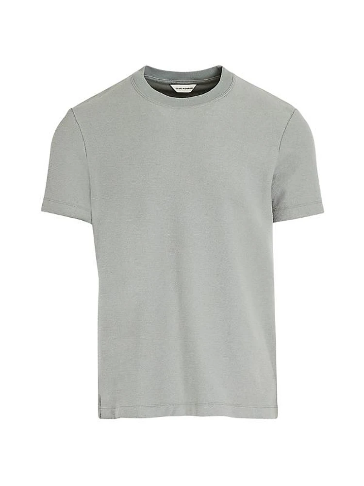 Cotton-Blend Crewneck T-Shirt