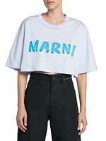 Cropped Logo T-Shirt