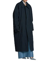 Oversized Cotton Duster Coat