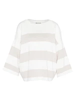 Barbour Vivienne Striped Cotton Knit Sweater