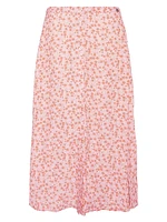 Sandgate Ditzy Floral Midi-Skirt