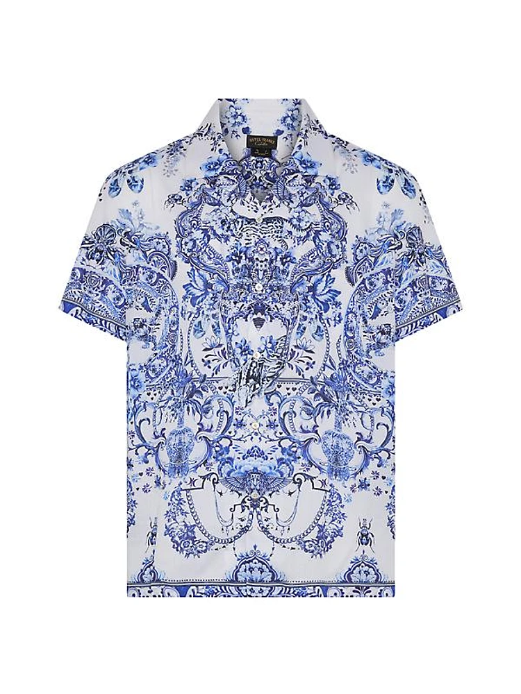 Damask Camp Shirt