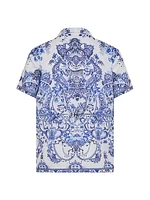 Damask Camp Shirt