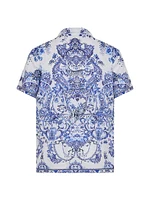 Damask Camp Shirt