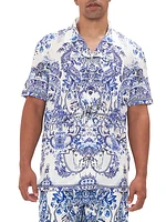 Damask Camp Shirt