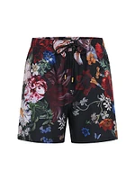 Mid-Length Floral Board Shorts