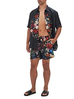 Mid-Length Floral Board Shorts