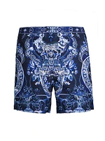 Delft Dynasty Abstract Swim Shorts