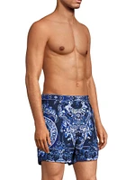 Delft Dynasty Abstract Swim Shorts