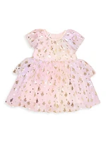 Baby Girl's, Little Girl's & Girl's Memory Lane Fairy Bunny Tiered Party Dress