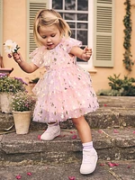 Baby Girl's, Little Girl's & Girl's Memory Lane Fairy Bunny Tiered Party Dress