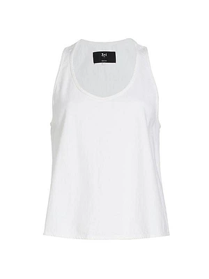 Moon V-Neck Cotton Tank