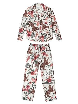 Cotton Jungle 2-Piece Pajama Set