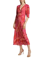 The Spirit Of Palm Beach Zadie Midi-Dress