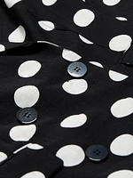 The Jace Polka Dot Double-Breasted Blazer