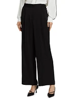 The Katya Silk-Blend Pants