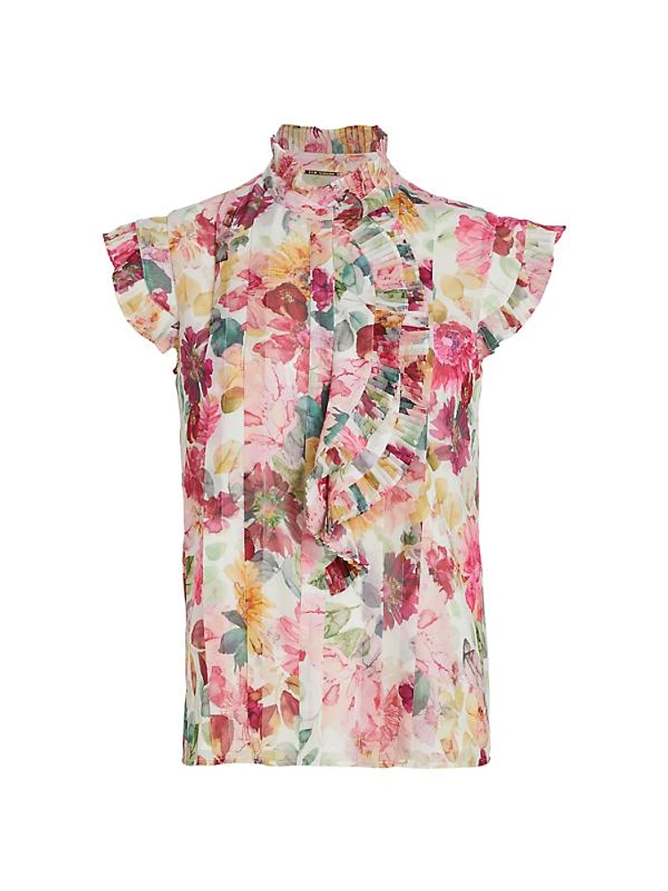 The Chloe Printed Blouse