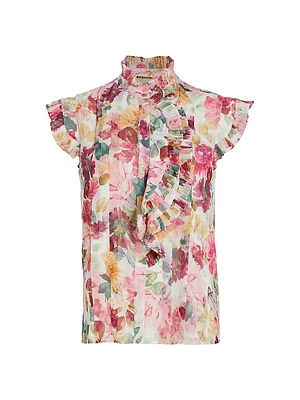 The Chloe Printed Blouse