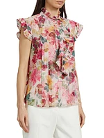 The Chloe Printed Blouse