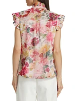 The Chloe Printed Blouse