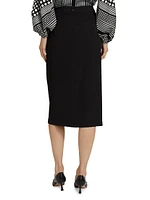 The Vivienne Wrap-Front Skirt