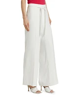 The Brianne Belted Wide-Leg Pants