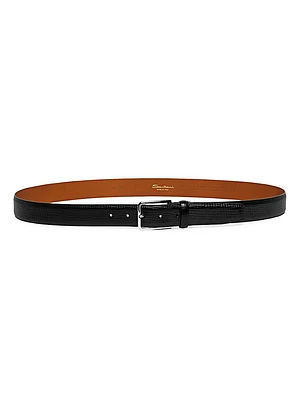 Adjustable Leather Belt