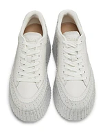 Nama Leather Platform Sneakers