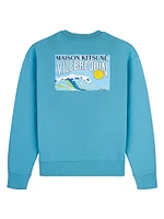 Vilebrequin x Maison Kitsuné Waves Cotton Sweatshirt