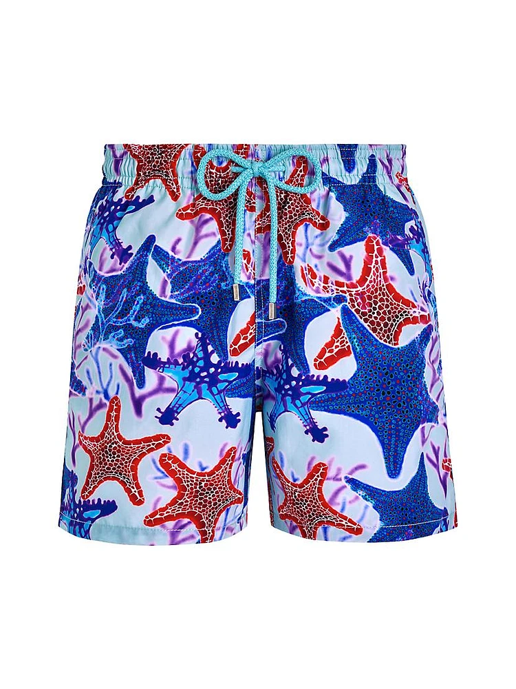 Glowed Stars Swim Trunks