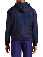 Tile Wool-Blend Hoodie