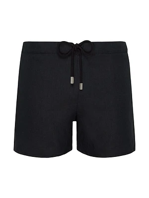 Linen Swim Shorts