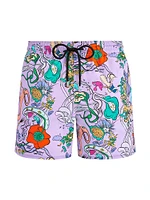 Opimogourou Graphic Swim Trunks