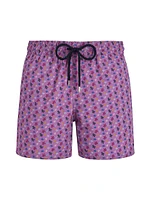 Turtle Print Swim Trunks