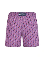 Turtle Print Swim Trunks