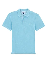 Terry Cloth Polo Shirt