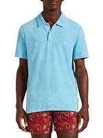 Terry Cloth Polo Shirt