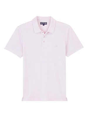 Terry Cloth Polo Shirt