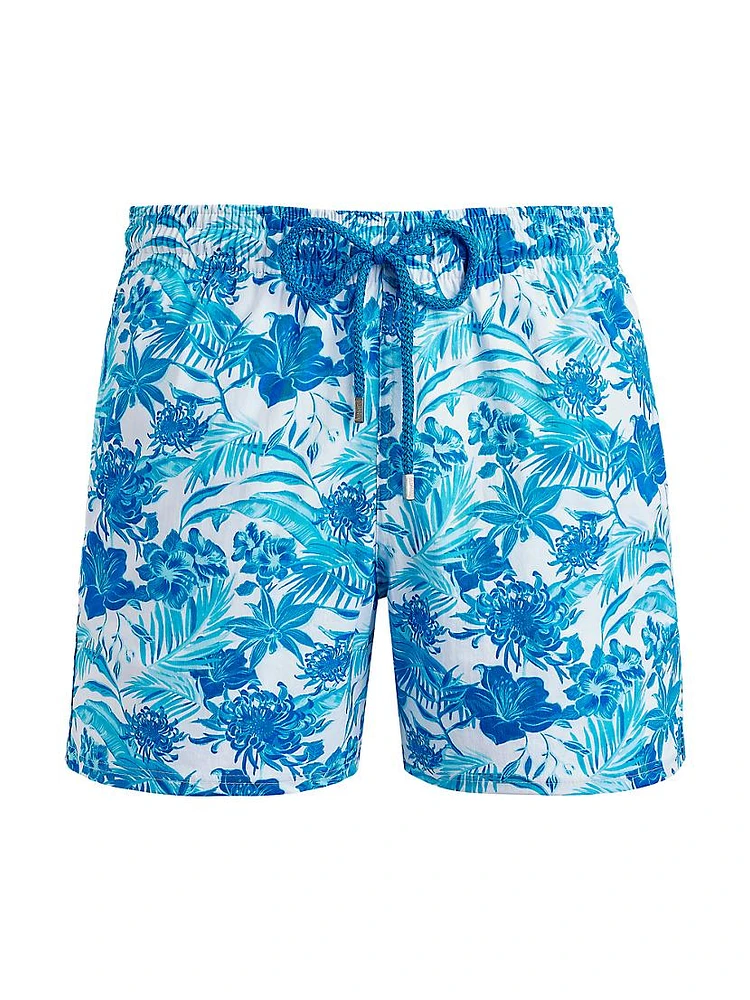 Tahiti Flower Swim Trunks