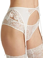 Coquette Lace Garter Belt